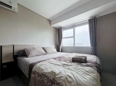 MODERn Trivium Apt 1BR dengan Wi-Fi, Kolam Renang & Gym