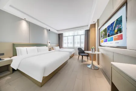 Pujiang Boya Hotel (Motor Vehicle Test Center Branch) Отели рядом с достопримечательностью «Jiangnan Diyijia Scenic Resort»