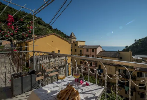 Liersena Sea View Mini Villa with AC Hotel di Corniglia