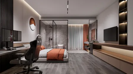 IGenie Esports Hotel (Chengdu Guandong Metro Station Branch) Отели рядом с достопримечательностью «Singapore-Sichuan Hi-Tech Innovation Park»