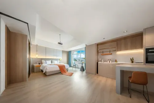 Pinshangjin Hotel Dongxing international trade port store