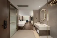 豐圓|MARTLIGHTLUXURYSHOTEL智能飯店（太原市親賢北街茂業天地店） 长风街附近的飯店