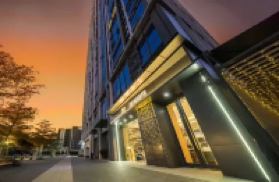 루이란마당·360°윈돤 청징 컴팩트(광저우완보센터 한시장룽지하철역) 창롱 파라다이스(창룽환락세계) 주변 호텔