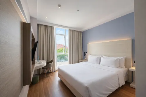 DK Belstar Hotel Belitung - parkir