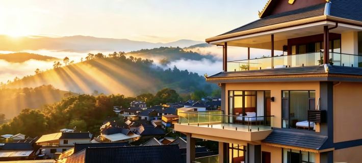 Senyang Yunhai · Sylvan Zhenwu Tingfeng · Yunjing Mountain View Mansion (Banna Menghai Zhanglang) Hotéis em Condado de Menghai