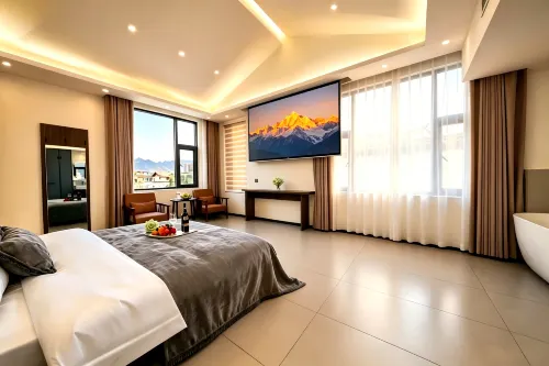 Moor Dream · Space Design Aesthetics Vacation Homestay (Lijiang Ancient Town South Gate) - جاكوزي