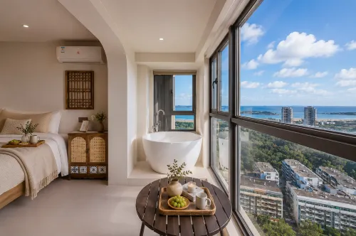 Pingtan to the wild and born sea view beauty accommodation (Longwangtou seaside resort store) - نادي رياضي