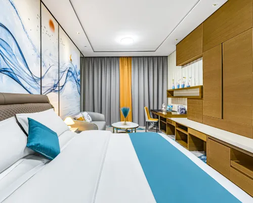YiBo Hotel Apartment (Guangzhou East Railway Station Tianhe Sports Center Branch)) الغرف Photos