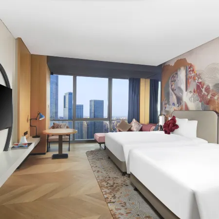 M Social Hotel Suzhou Отели рядом с достопримечательностью «Книжный магазин Eslite»