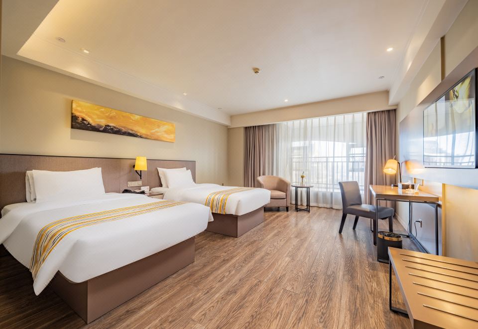 청두 호텔 객실 내부 전경