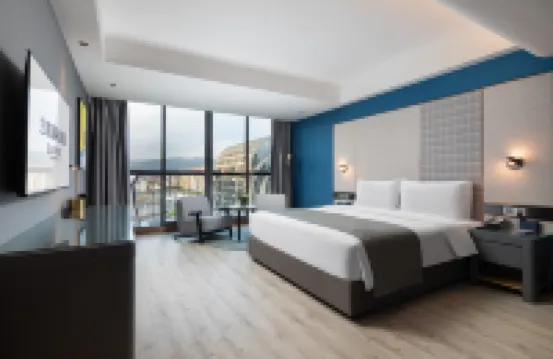 西雙版納景洪潑水廣場蘭歐國際酒店 景洪酒店