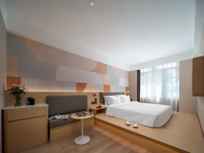 Yunzhishang Hotel (Kunming Xiaocaiyuan Subway Station Jiang'an Park) Các khách sạn ở Khu Lianhuachi (hồ sen)