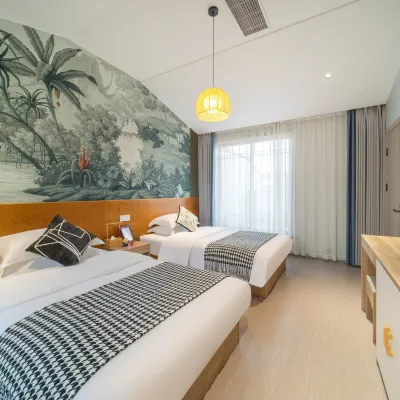 安吉思園山居民宿 安吉站附近的飯店