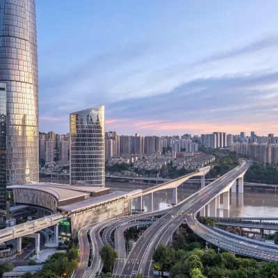 Pagoda Hotel ChongQing  INCITY HuaLongQiao  Station Hotels near Daping Metro Station