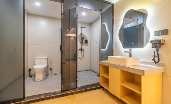 You can also stay at Meisu Hotel (Zhongjun World City Branch, Jinxianmen Avenue, Jieyang)