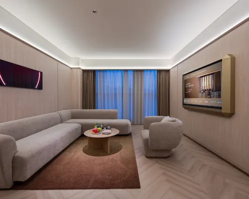 Crystal Orange Qingdao Liaoyang West Road Guoxin Sports Center Kamar Photos
