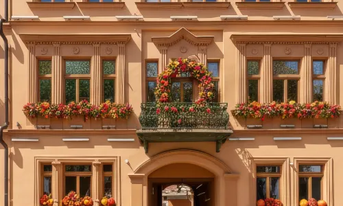 扎爾金德酒店客房和廚房