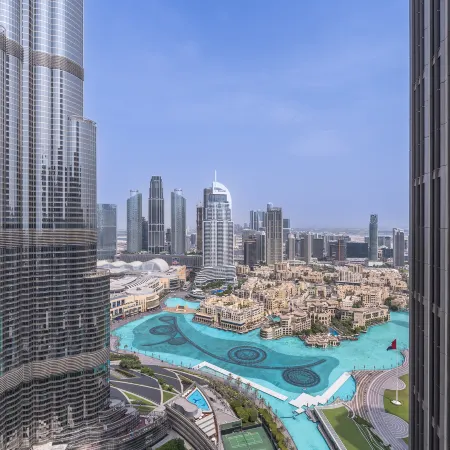Address Residences Dubai Opera - Burj Khalifa City View 1 minute walk to Burj, Dubai Mall & Fountain