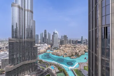 Address Residences Dubai Opera - Burj Khalifa City View 1 minute walk to Burj, Dubai Mall & Fountain Hotels in Downtown Dubai