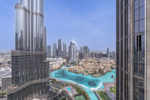 Address Residences Dubai Opera - Burj Khalifa City View 1 minute walk to Burj, Dubai Mall & Fountain