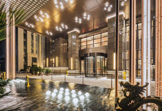 조식 뷔페 전경