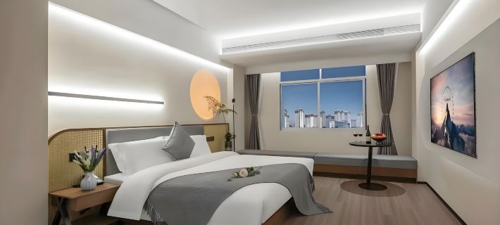 Xindi · Zhixuan | SEADESIGNER · VIEW Zero Pressure Smart Light Luxury Hotel (Hekou North Station) Hotel a Hekou