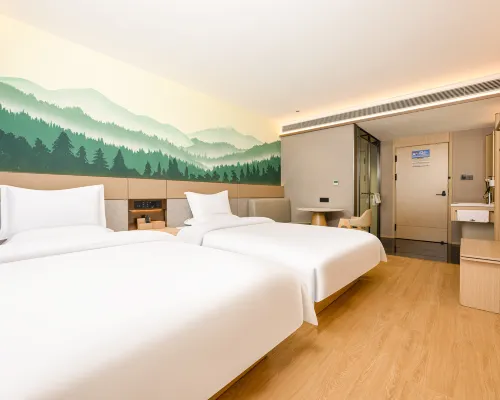 Smart Hotel with Bright Moon and Clear Breeze (Taiyuan Jinci Scenic Area Branch) Hotels near Jinsi Temple