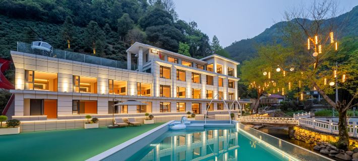 Shuanghe Drift Boat Homestay Hoteles en Ningguo
