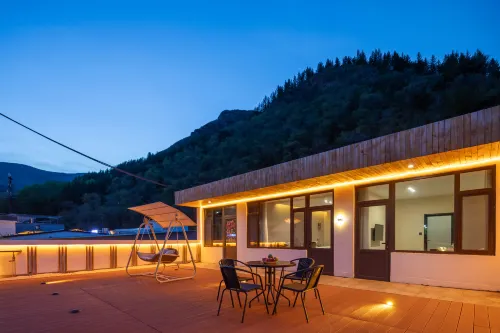 Fujin · Grace | Yunyin Fanting | Fengya Qiju Leisure Inn (Wutai Mountain Scenic Area) - مطابخ