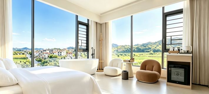 Fengqing Island Qipan Homestay, Huangguoshu Отели в г. Чжэньнин