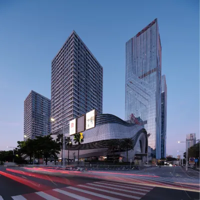โรงแรมมูนแชร์ (หวังต้า พลาซ่า เจียงเหมิน) โรงแรมใกล้วิทยาลัยเทคนิคเจียงเหมิน