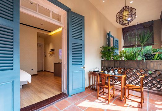 현대적인 객실 시설