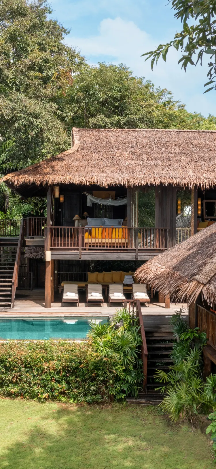 วิลล่าสองห้องนอนพร้อมสระว่ายน้ำ วิวทะเล