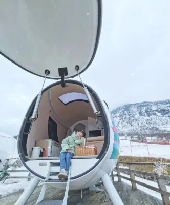 Deshell Turtle Camp Hotel (Daqi Xiling Snow Mountain Branch) Öffentliche Flächen Photos