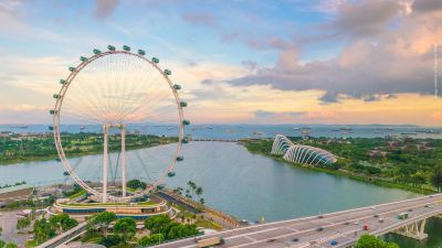 ホテルからの眺望 マンダリン オリエンタル シンガポール(ステイケーション可)の写真