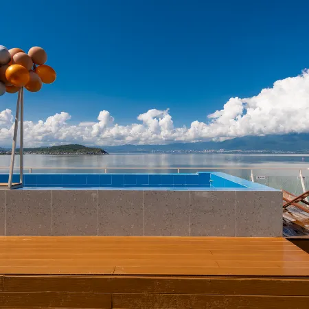 The Second Power of Poetry · Poem ² | Designer of Endless Swimming Pool, Sea View Resort Homestay