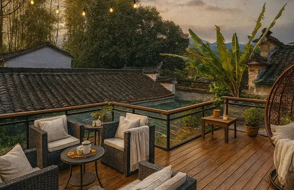 西遞竹光裏靜心客棧