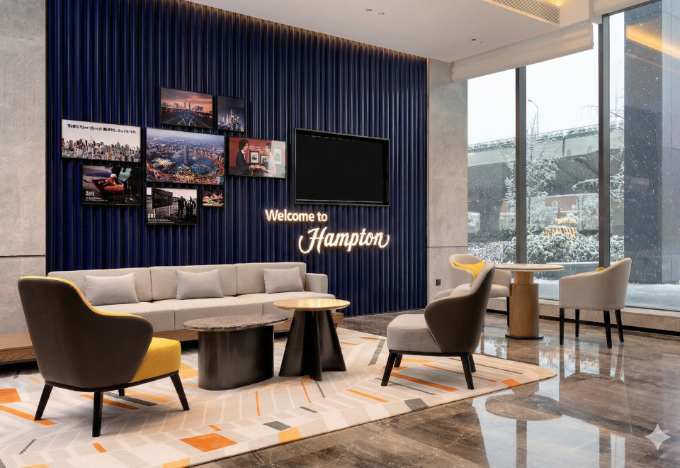 Hampton by Hilton 조식 뷔페 사진