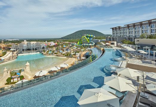 신화관 스카이 풀 전경