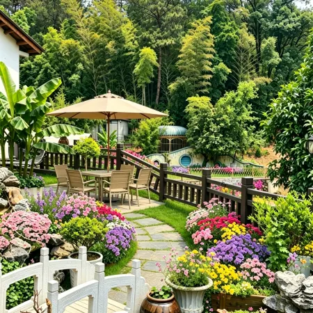 Shaoshan Love Shaoshan Talk · Mountain Scenery Courtyard Resort Garden B&B