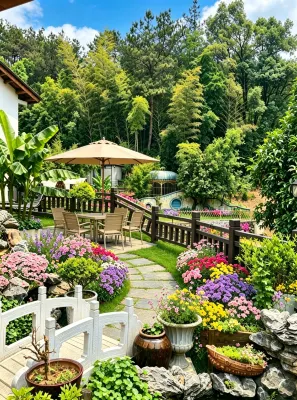 Shaoshan Love Shaoshan Talk · Mountain Scenery Courtyard Resort Garden B&B