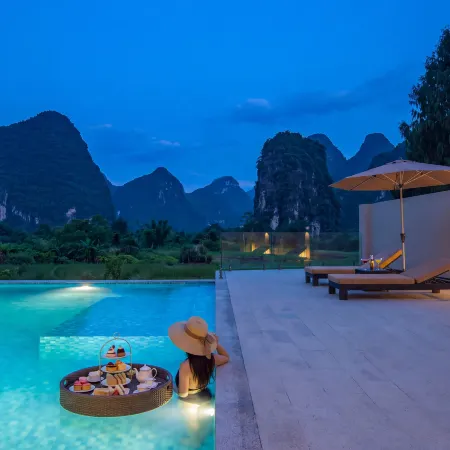 Huayu Shanqing | SHANTI VERDANT Resort Hotel (Yangshuo Ten-Mile Gallery Yulong River)