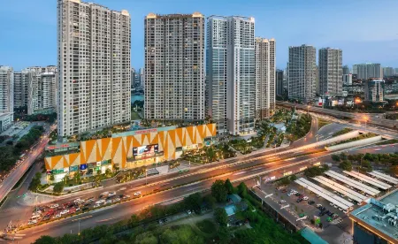 Hagi APT - Vinhome D'Capitale Luxury Serviced Apartment in Hanoi Отели рядом с достопримечательностью «Hanoi Train Street»