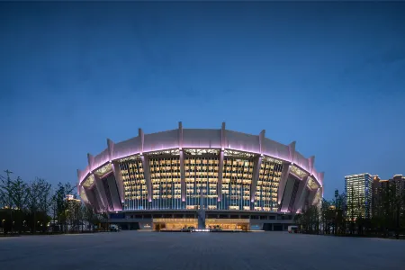 Radisson Blu Hotel, Shanghai Stadium Отели рядом с достопримечательностью «Longhua Temple»