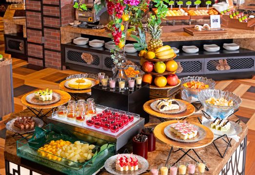 호텔&스파 센추리 마리나 하코다테의 레스토랑 조식 뷔페