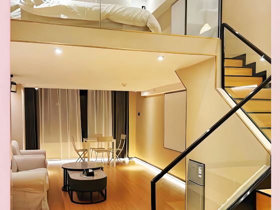 Clay · Light Luxury Loft Movie Apartment (Gaoxin Avenue Subway Station MixC)