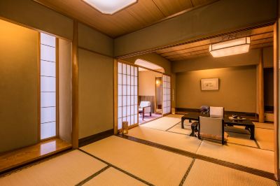 【禁煙】スーペリア和室2間 内風呂あり(緑水苑・ガーデンビュー) 湯快リゾート 三朝温泉 斉木別館〈会席タイプ〉の写真