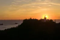 On the Water Side·Seaside Sunrise Resort (Zhuanghe Haiwang Jiudao Branch) - Mountain view