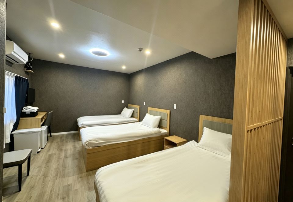 호텔 외관 야경