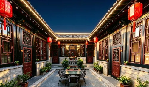 Pingyao Qichen · Serenity Haven · Intelligent Boutique Inn with Chinese-style Courtyard